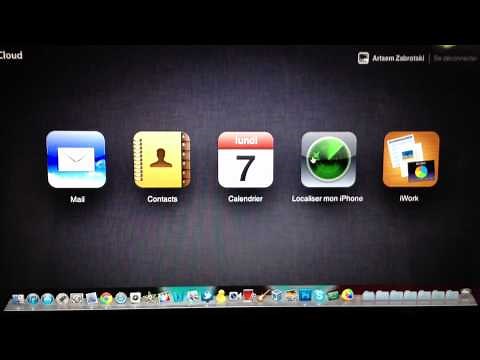 icloud - Comment localiser son iphone,ipod,ipad,iMac
