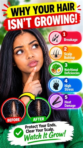 5 Reasons Your Hair Growth Has Stopped (And How to Fix It!)