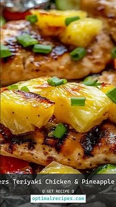 Weight Watchers Teriyaki Chicken & Pineapple Foil Packets #Shorts