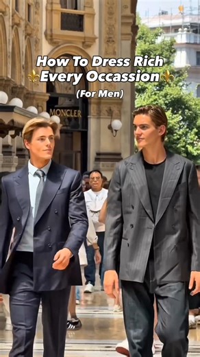 Master the “Rich Look” in 10 Seconds 😳 #mensfashion #outfitideas #shorts #menswear #styletips