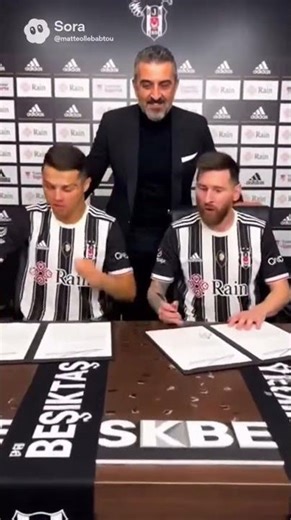 Ronaldo and Messi's writing contract leaked in Turkey. #messi #shorts #Ronaldo