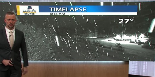 Anchorage sees most single day snow since Halloween 2024