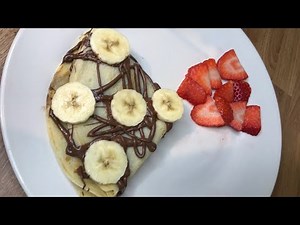 Easy Crepes Recipe | Crepes Batter just in 1 Minute