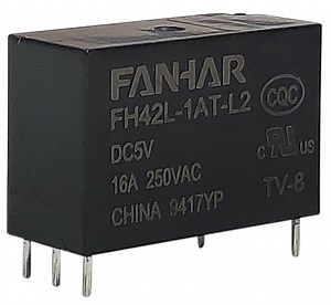 [Hot Item] Fh42L-1at-L2-DC5V Latching Relay Double Coils