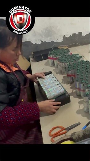 Hand packaging reloadable cylinder shells!