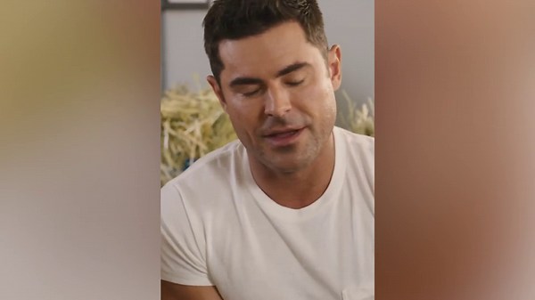 Zac Efron looks unrecognizable in "The Iron Claw" interview