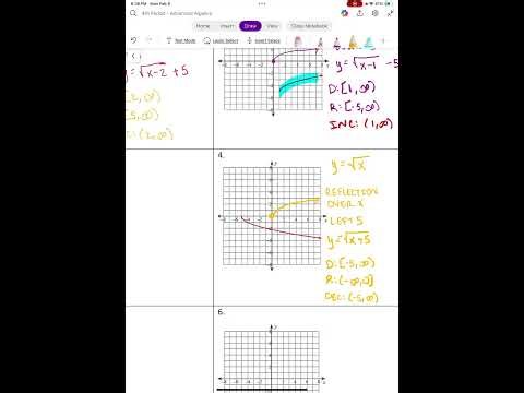 Advanced Algebra Unit 8 Test Review