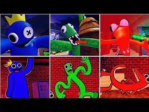 Rainbow Friends 3 Greens House Full Gameplay Walkthrough