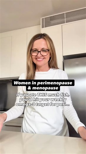 If you’ve been watching this omega-3 series and thinking…🤔 “Okay, but how much do I actually need to eat?” This one’s for you. 👇 Here’s what a week’s worth of long-chain omega-3s (EPA DHA) looks like using canned fish based on numbers from John West (example only)*: FISH OMEGA-3 PER CAN ✅ Tuna (95g) 142mg ✅ Red salmon (105g) 1140mg ✅ Pink salmon (105g) 1250mg ✅ Sardines (110g) 1940mg Total = 4472mg EPA DHA (That already meets and exceeds the weekly target of ~3500mg.) But there’s more… FISH OM