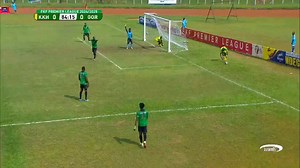 It looks like Kakamega Homeboyz FC were denied a goal against Gor Mahia. FIFA referee Stephen Yiembe adjudged Moses Shumah to have been in an offside position. #FootballKE | Kevin Teya