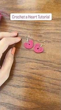 Easy Crochet Heart Tutorial for Beginners 💖 #crochet