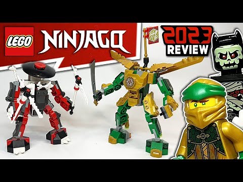 LEGO Ninjago Lloyd's Mech Battle EVO (71781) - EARLY 2023 Set Review