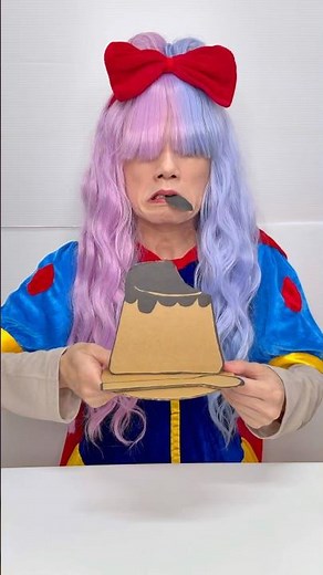 Sion princess Eat cardboard pudding !