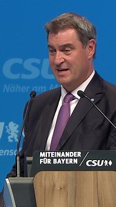 44K views · 1K reactions | Wir sind das einzige Bundesland, in dem es ein Familiengeld, ein Pflegegeld und eine kostenfreie Meisterausbildung gibt. Das gibt es nur mit der CSU! | Markus Söder | Facebook