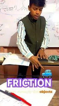 Friction & Its Types Explained in 2 Minutes! 🔥 Super Easy Physics#frictionfeeder #khansir #physics