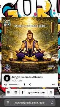 Jungle Water Streams + Chimes = Perfect Calm #asmr #relaxation