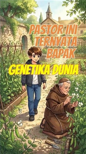 Pastor Ini Ternyata Bapak Genetika Dunia! 🧬 #faktakatolik