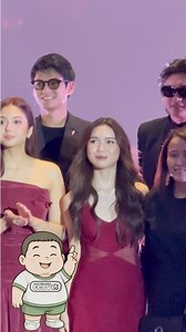 Dustin Yu, Ysabel Ortega, Francine Diaz, and Seth Fedelin at Shake, Rattle & Roll mediacon 😊 | COCO TV