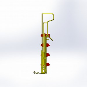 [Hot Item] Truck Tanker Access Gangway Ladder for Petrochemical Terminal