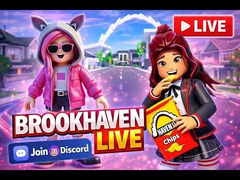 BROOKHAVEN LIVE 🔴 Playing With Subscribers | CRAZY Roleplay Moments 😱