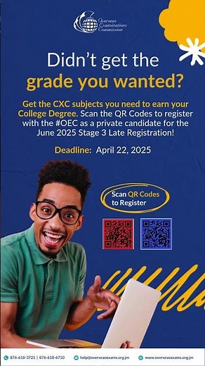 June 2025 CXC Registration Stage 3