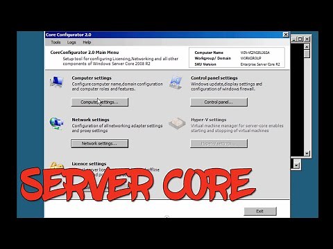 Installing CoreConfigurator 2.0 for Windows Server 2008 R2 Core!