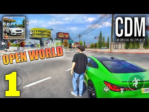 Car Driving Multiplayer Gameplay Walkthrough Part 1 (Android, iOS)