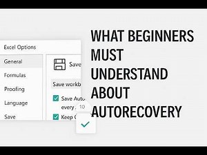 Excel Crashed-Here's How To Get Your File Back