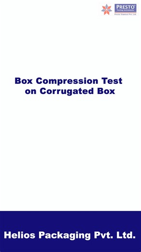 Box Compression Test on Corrugated Box_5