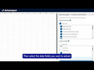 Busy Season Audit Hack: Automate Invoice Extraction | DataSnipper