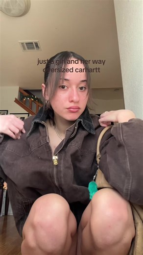 love her ofc #carhartt#jacket#oversized#fyp#foryoupage | Carhartt Jacket