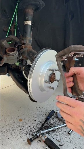 CRV brake job #replace #repair #front brakes #rear brakes #honda #workallday