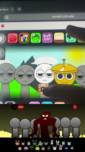 Sprunksters retake vs sprunki oc real