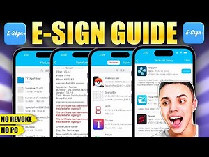 Esign download 2025 free! iPhone without. Jailbreak or computer