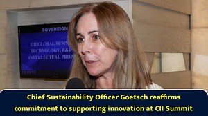 Chief sustainability officer Goetsch reaffirms commitment to supporting innovation at CII summit