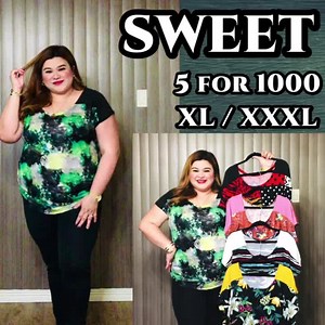 106 reactions · 29 comments | Sweet Blouses 5 for 1000 pesos only...