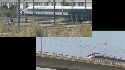 一个车次，两个视角 G2918 在平南和贵港的两次拍摄记录