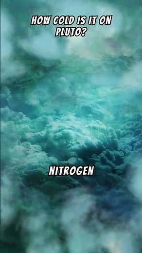 How Cold Is It on Pluto? 🥶 #Space