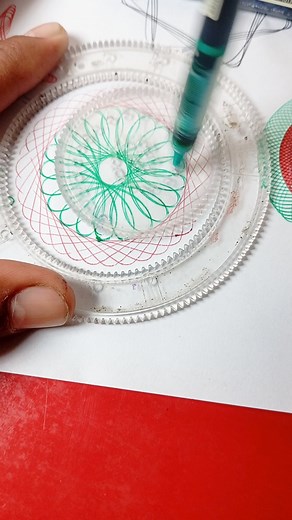 wow amazing Spirograph design #artist #orginal_sound #orginalvideo #viralvideo🔥