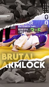 Bet you'll watch the entire minute because it's awesome 🤩 #Armlock #JudoTV #JudoTbilisi #Judo | JudoTv.com