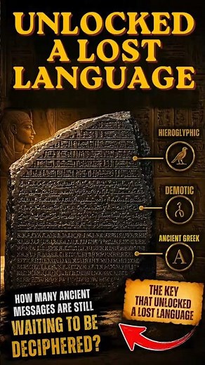 The 1,500 Year Silence: How Hieroglyphs Were Finally Decoded