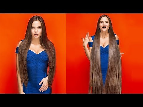 16 HAIR HACKS AND HAIRSTYLES TO MAKE YOUR HAIR LOOK LONGER AND STRONGER
