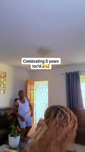 Appreciating my locs🥹😍my full time investment! Cav my hype man at the back😂 @Stylin_dredz #dreads #girlswithdreads #fyp #locs