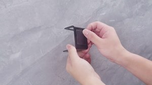 LUEXBOX 2 Pack Straight Razor Holder for Shower Wall, Self Adhesive Straight Razor Stand for Bathroom, Compatible with Straight Razor Display Stand