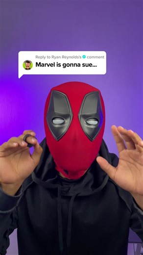 World's First Blinking Deadpool Mask Controlled by Ring Remote
