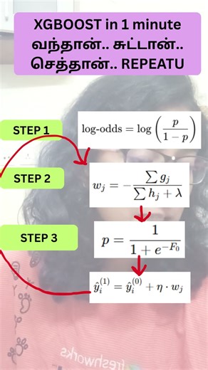 XGBoost Flow - Ft.வந்தான்..சுட்டான்..செத்தான்.. Repeat'u! #machinelearningtamil #datasciencetamil