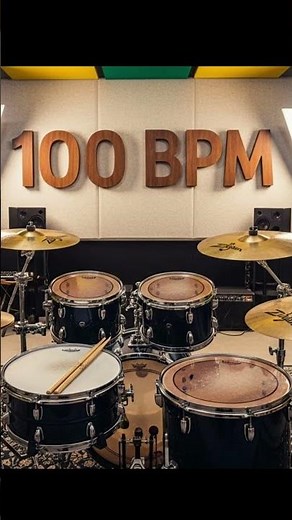 Drum Backing Track 100 BPM - Brazil Bossa Nova