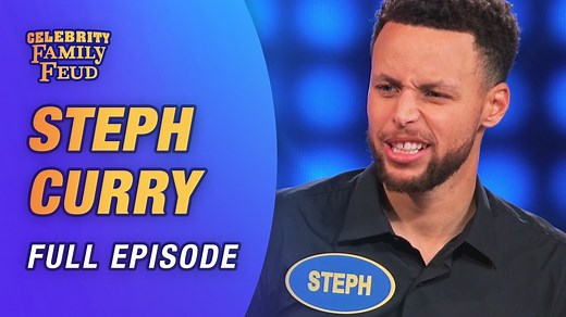 Full episode throwback! NBA champ #StephCurry takes on #ChrisPaul on #CelebrityFamilyFeud! 🏀🏀🏀 | Family Feud