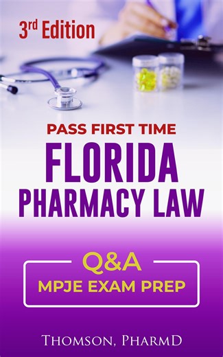 Florida MPJE Pharmacy Law Study Guide | 3rd Edition (digital PDF) - Etsy Australia