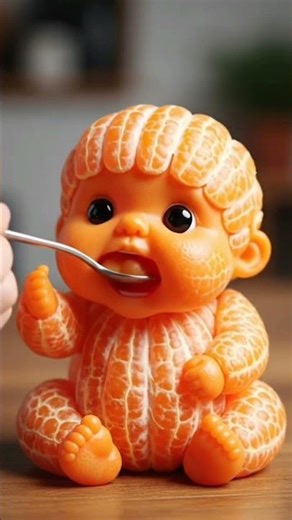 Orange eating ASMR #asmr #trending #aivideo